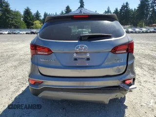 2018 Hyundai Santa Fe 2.4L with VIN 5NMZUDLB7JH106169, listed as a Copart auction lot 64465735 with 21,564 mi miles and Salvage title. Bid and sale history available at DreamBid. Image 6.