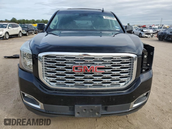 2018 GMC Yukon Denali with VIN 1GKS1CKJ8JR201028, listed as a Copart auction lot 83478394 with 133,302 mi miles and Salvage Title. Bid and sale history available at carsss.com. Image 5.