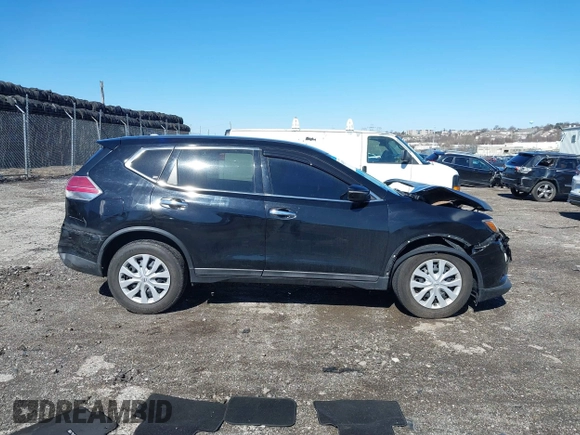 2015 Nissan Rogue SV with VIN 5N1AT2MK1FC824630, listed as a IAAI auction lot 41849398 with 145,294 mi miles. Bid and sale history available at carsss.com. Image 13.