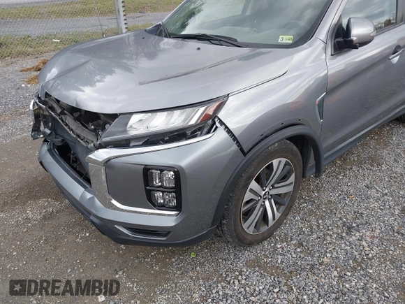 2021 Mitsubishi Outlander Sport ES with VIN JA4ARUAU9MU018685, listed as a IAAI auction lot 42009409 with 65,034 mi miles. Bid and sale history available at carsss.com. Image 17.
