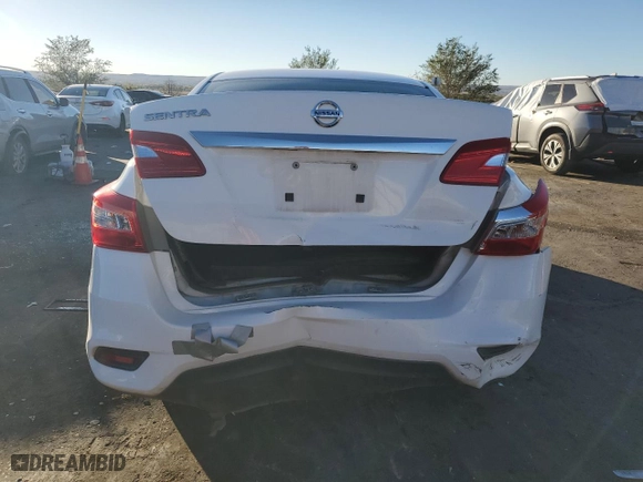 2016 Nissan Sentra SL with VIN 3N1AB7AP4GY297652, listed as a Copart auction lot 76963304 with 0 mi miles and Salvage Title. Bid and sale history available at carsss.com. Image 6.