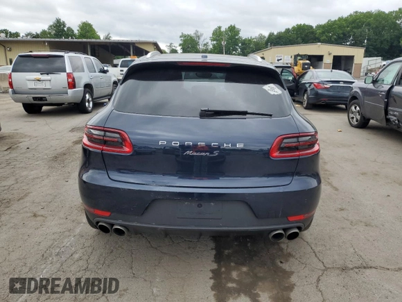 2017 Porsche Macan S z VIN WP1AB2A55HLB19062, wystawiony jako Copart lot #64770815 z przebiegiem 39 489 mil mil oraz Szkoda całkowita • Salvage title. Historia ofert i sprzedaży dostępna na DreamBid. Obrazek 6.