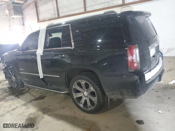 2017 GMC Yukon Denali with VIN 1GKS2CKJ0HR312311, listed as a Copart auction lot 88632005 with 0 mi miles and Salvage Title. Bid and sale history available at carsss.com. Image 2.