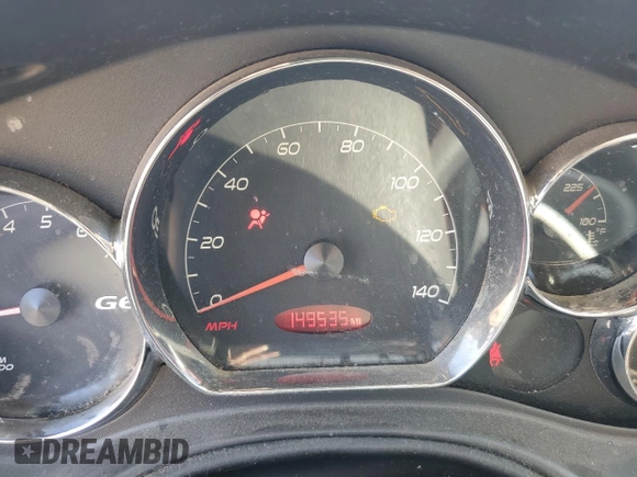 2007 Pontiac G6 GT with VIN 1G2ZH361X74178524, listed as a Copart auction lot 51427845 with 149,535 mi miles and Salvage title. Bid and sale history available at DreamBid. Image 9.