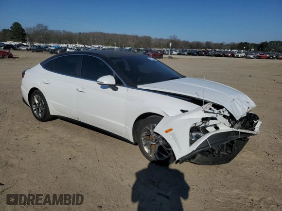 2023 Hyundai Sonata SEL z VIN KMHL64JA8PA294399, wystawiony jako Copart lot #46421685 z przebiegiem 34 988 mil mil oraz Szkoda całkowita • Salvage title. Historia ofert i sprzedaży dostępna na DreamBid. Obrazek 4.