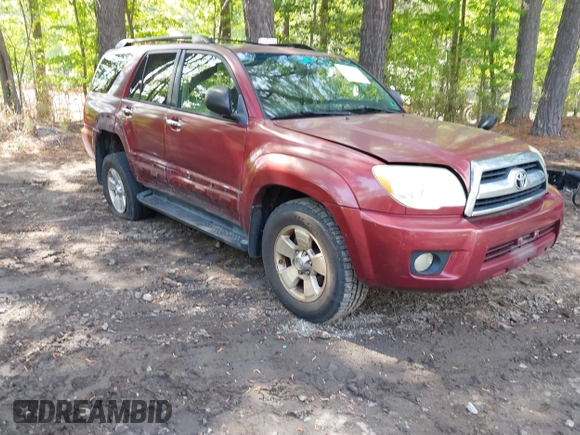 2006 Toyota 4Runner SR5 with VIN JTEZU14R568056547, listed as a IAAI auction lot 42112562 with 170,816 mi miles and . Bid and sale history available at DreamBid. Image 1.