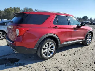 2021 Ford Explorer Platinum with VIN 1FM5K8HC4MGA00511, listed as a Copart auction lot 89359525 with 46,886 mi miles and Salvage Title. Bid and sale history available at carsss.com. Image 3.