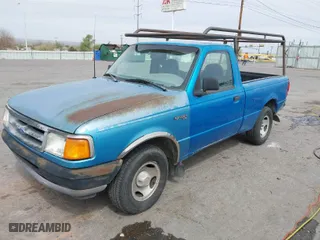 1995 Ford Ranger XLT with VIN 1FTCR10X7STA57755, listed as a IAAI auction lot 42023603 with 302,746 mi miles. Bid and sale history available at carsss.com. Image 2.