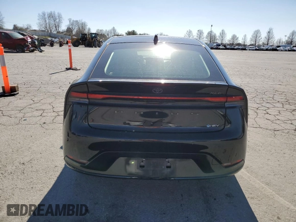 2023 Toyota Prius LE with VIN JTDACAAU5P3002371, listed as a Copart auction lot 49749655 with 40,245 mi miles and Salvage Title. Bid and sale history available at carsss.com. Image 6.