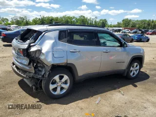 2018 Jeep Compass Latitude с VIN 3C4NJDBB9JT423947, выставлен на аукционе Copart как лот 61504994 с пробегом 84 578 миль миль и Списание • Salvage title. История ставок и продаж доступна на DreamBid. Изображение 3.