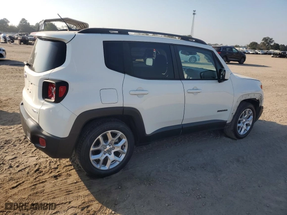2017 Jeep Renegade Altitude with VIN ZACCJABB4HPF38401, listed as a Copart auction lot 77792014 with 143,167 mi miles and Salvage Title. Bid and sale history available at carsss.com. Image 3.