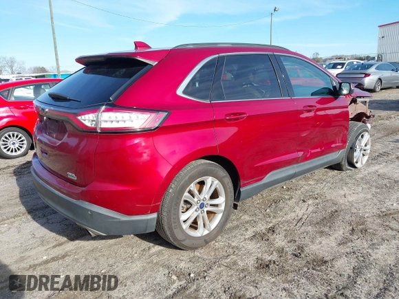 2015 Ford Edge SEL with VIN 2FMTK3J98FBC09172, listed as a IAAI auction lot 41341529 with 131,325 mi miles. Bid and sale history available at carsss.com. Image 4.