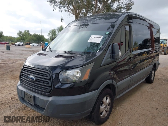 2018 Ford Transit with VIN 1FTYR2CM7JKB42208, listed as a IAAI auction lot 41909994 with 110,885 mi miles. Bid and sale history available at carsss.com. Image 17.