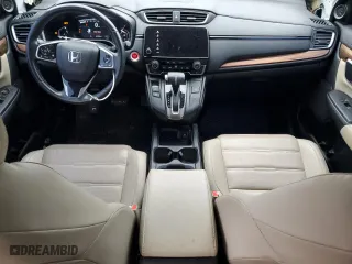 2019 Honda CR-V Touring with VIN 7FARW1H92KE012139, listed as a Copart auction lot 41484645 with 27,098 mi miles and Salvage Title. Bid and sale history available at carsss.com. Image 8.