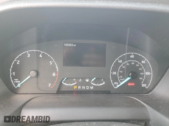 2021 Ford Transit with VIN 1FDAX2CG2MKA23709, listed as a Copart auction lot 74054214 with 105,503 mi miles and Salvage Title. Bid and sale history available at DreamBid. Image 9.