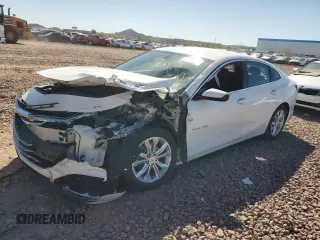 2020 Chevrolet Malibu LT with VIN 1G1ZD5ST4LF094541, listed as a Copart auction lot 49516105 with Not Provided miles and Salvage Title. Bid and sale history available at DreamBid. Image 1.