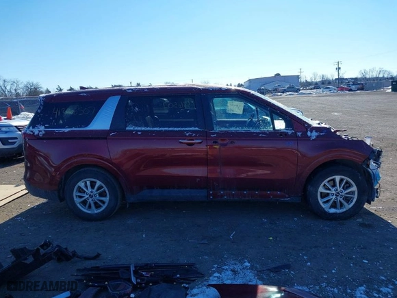 2022 Kia Carnival LXS with VIN KNDNB4H30N6061097, listed as a IAAI auction lot 41386507 with 66,602 mi miles. Bid and sale history available at carsss.com. Image 14.
