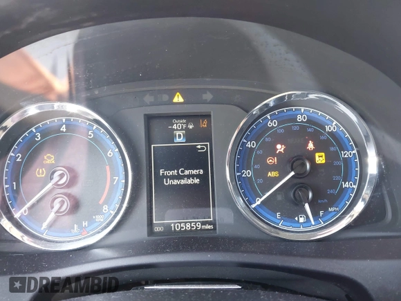 2017 Toyota Corolla L with VIN 5YFBURHE0HP678511, listed as a IAAI auction lot 42519019 with 105,859 mi miles and . Bid and sale history available at DreamBid. Image 7.