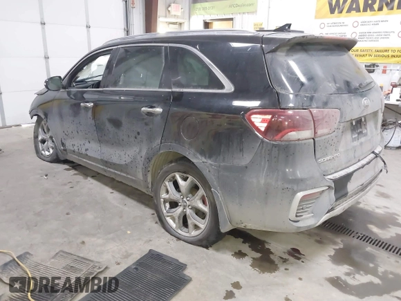 2019 Kia Sorento SX V6 with VIN 5XYPKDA55KG511727, listed as a IAAI auction lot 41531770 with 99,237 mi miles. Bid and sale history available at carsss.com. Image 3.