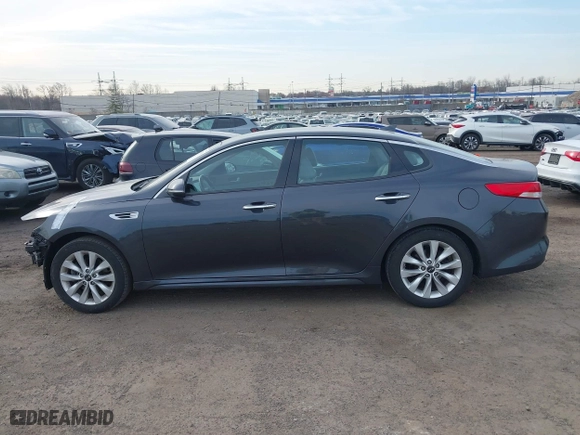 2017 Kia Optima EX with VIN 5XXGU4L33HG159007, listed as a IAAI auction lot 41893756 with 87,971 mi miles. Bid and sale history available at carsss.com. Image 14.