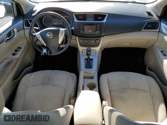 2015 Nissan Sentra S with VIN 3N1AB7AP1FY291354, listed as a Copart auction lot 45431295 with 129,098 mi miles and Clean Title. Bid and sale history available at DreamBid. Image 8.