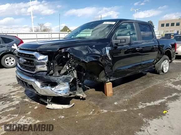 2023 Ford F-150 XL with VIN 1FTFW1E8XPFA36282, listed as a Copart auction lot 49270385 with 42,339 mi miles and Salvage Title. Bid and sale history available at carsss.com. Image 14.