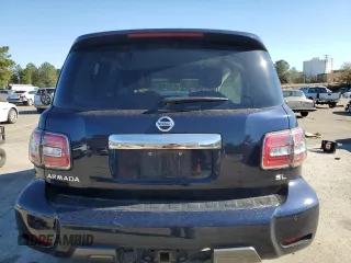 2020 Nissan Armada SL with VIN JN8AY2NCXLX517155, listed as a Copart auction lot 82225884 with 93,795 mi miles and Salvage Title. Bid and sale history available at carsss.com. Image 6.