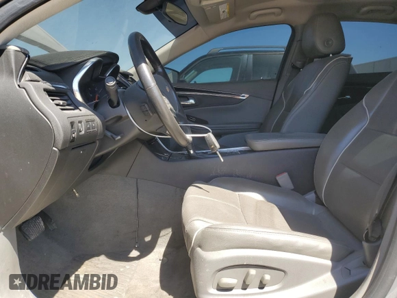 2018 Chevrolet Impala Premier with VIN 2G1125S3XJ9135697, listed as a Copart auction lot 52821965 with 122,546 mi miles and Salvage Title. Bid and sale history available at DreamBid. Image 7.