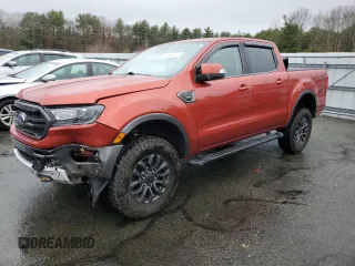 2019 Ford Ranger XL with VIN 1FTER4FH3KLB17556, listed as a Copart auction lot 51968115 with 76,539 mi miles and Salvage Title. Bid and sale history available at DreamBid. Image 1.