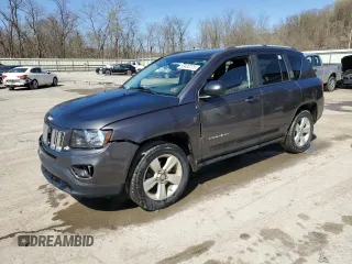 2016 Jeep Compass Sport with VIN 1C4NJDBB2GD756182, listed as a Copart auction lot 53432275 with 112,451 mi miles and Salvage Title. Bid and sale history available at carsss.com. Image 1.
