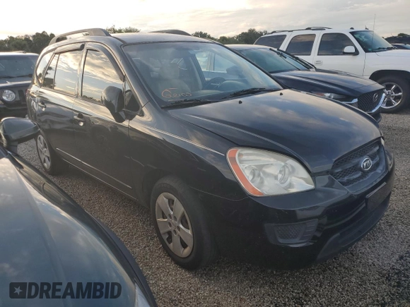 2009 Kia Rondo LX Base with VIN KNAFG528797250875, listed as a Copart auction lot 74170464 with 0 mi miles and Salvage Title. Bid and sale history available at carsss.com. Image 4.