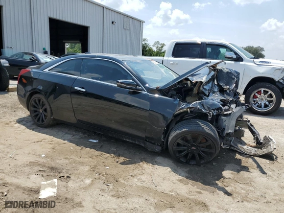 2015 Cadillac ATS Coupe Standard RWD with VIN 1G6AA1RX4F0115798, listed as a Copart auction lot 66391944 with 0 mi miles and Non Repairable. Bid and sale history available at carsss.com. Image 4.