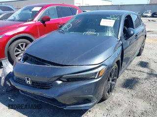 2023 Honda Civic Sedan Sport with VIN 2HGFE2F5XPH516156, listed as a IAAI auction lot 41655595 with 23,205 mi miles. Bid and sale history available at carsss.com. Image 18.