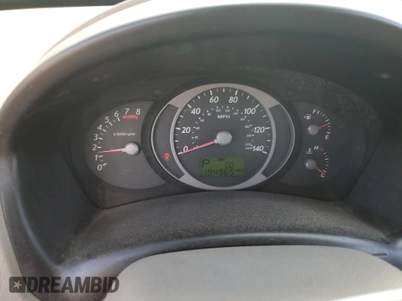2005 Hyundai Tucson GLS with VIN KM8JN12DX5U066451, listed as a Copart auction lot 72607604 with 194,965 mi miles and Salvage Title. Bid and sale history available at carsss.com. Image 9.
