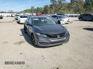 2019 Honda Civic Sedan LX with VIN 19XFC2F65KE032073, listed as a Copart auction lot 88351745 with 136,207 mi miles and Salvage Title. Bid and sale history available at carsss.com. Image 10.