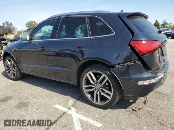 2014 Audi SQ5 Premium Plus z VIN WA1CGAFP3EA090873, wystawiony jako Copart lot #52160785 z przebiegiem 159 664 mil mil oraz Szkoda całkowita • Salvage title. Historia ofert i sprzedaży dostępna na DreamBid. Obrazek 2.