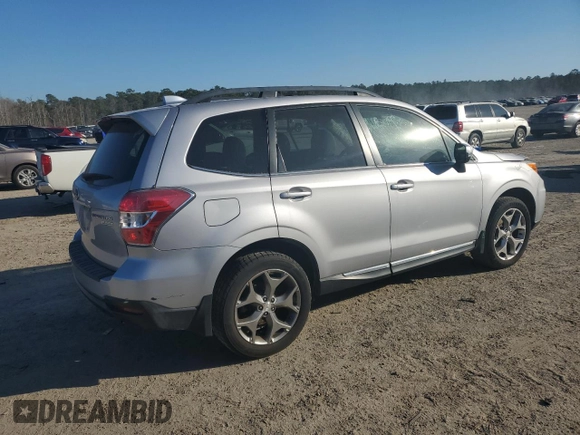 2016 Subaru Forester 2.5i Touring with VIN JF2SJAXC0GH513791, listed as a Copart auction lot 43259455 with 125,491 mi miles and Salvage Title. Bid and sale history available at carsss.com. Image 3.