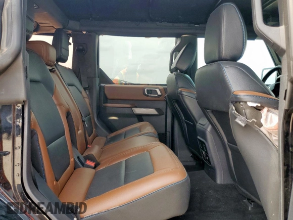 2022 Ford Bronco with VIN 1FMDE5DH1NLB77321, listed as a Copart auction lot 57834615 with 27,016 mi miles and Salvage title. Bid and sale history available at DreamBid. Image 11.