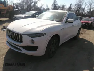 2017 Maserati Levante with VIN ZN661XUS2HX228160, listed as a IAAI auction lot 41830283 with 95,903 mi miles. Bid and sale history available at carsss.com. Image 2.