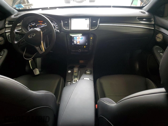 2024 Infiniti QX55 Sensory with VIN 3PCAJ5LR2RF108742, listed as a Copart auction lot 85058984 with 1,495 mi miles and Salvage Title. Bid and sale history available at DreamBid. Image 8.