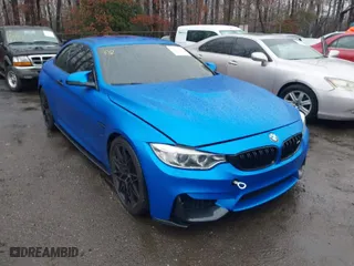 2015 BMW M4 with VIN WBS3U9C5XFJ968082, listed as a IAAI auction lot 41513593 with 57,715 mi miles. Bid and sale history available at carsss.com. Image 1.