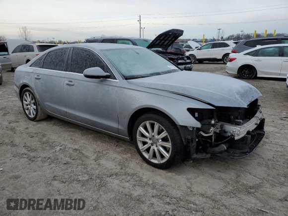 2015 Audi A6 2.0T Premium with VIN WAUFFAFC4FN026805, listed as a Copart auction lot 42141585 with 144,932 mi miles and Salvage Title. Bid and sale history available at carsss.com. Image 4.