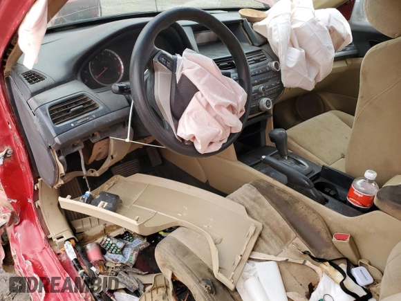 2009 Honda Accord LX-S with VIN 1HGCS12329A004421, listed as a Copart auction lot 43628725 with Not Provided miles and Salvage Title. Bid and sale history available at DreamBid. Image 8.