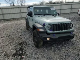 2024 Jeep Wrangler Sport S z VIN 1C4PJXAG4RW313496, wystawiony jako Copart lot #49688305 z przebiegiem 13 304 mil mil oraz Szkoda całkowita • Salvage title. Historia ofert i sprzedaży dostępna na DreamBid. Obrazek 11.