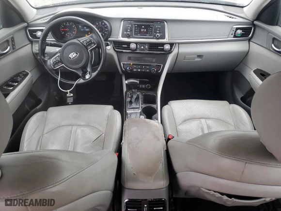 2016 Kia Optima EX with VIN 5XXGU4L37GG046532, listed as a Copart auction lot 42450555 with 156,368 mi miles and Salvage Title. Bid and sale history available at carsss.com. Image 8.