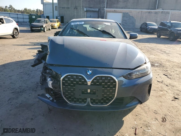 2023 BMW 4 Series 430i xDrive with VIN WBA73AP09PCL95500, listed as a Copart auction lot 75218424 with 0 mi miles and Salvage Title. Bid and sale history available at carsss.com. Image 5.