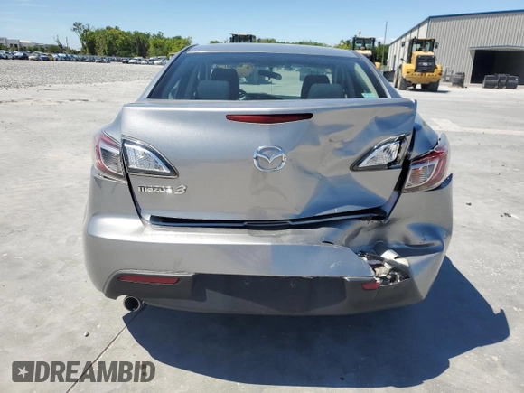 2011 Mazda 3 i Touring with VIN JM1BL1VG2B1391094, listed as a Copart auction lot 50051395 with 102,873 mi miles and Salvage Title. Bid and sale history available at DreamBid. Image 6.