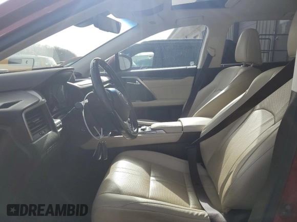 2018 Lexus RX 450hL Premium with VIN JTJDGKCA5J2003170, listed as a Copart auction lot 42589733 with 54,889 mi miles and . Bid and sale history available at DreamBid. Image 7.