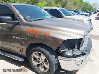 2010 Dodge Ram 1500 SLT with VIN 1D7RB1CT8AS132593, listed as a IAAI auction lot 41928424 with 167,108 mi miles. Bid and sale history available at carsss.com. Image 6.