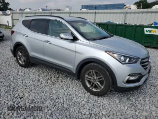 2018 Hyundai Santa Fe 2.4L with VIN 5XYZUDLBXJG534926, listed as a Copart auction lot 64010365 with 98,350 mi miles and Salvage title. Bid and sale history available at DreamBid. Image 4.